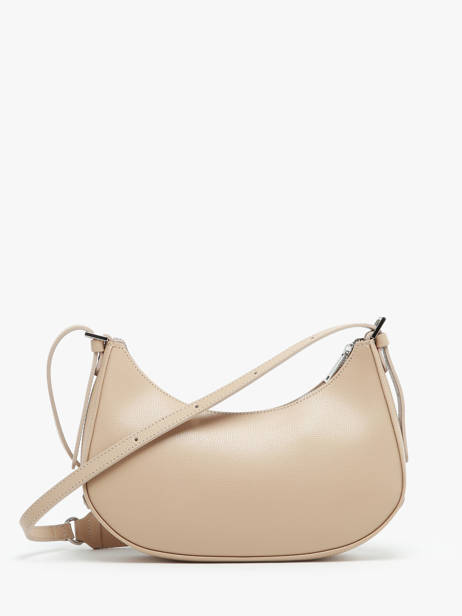 Cross Body Tas Sierra Leder Lancaster Beige sierra 1 ander zicht 4